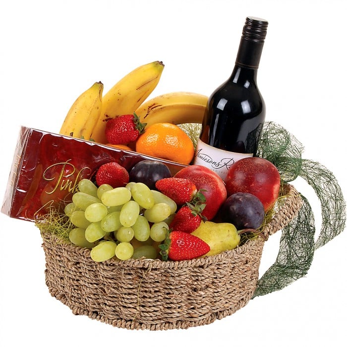 Yummy Surprise Fruit Basket The Flower Company