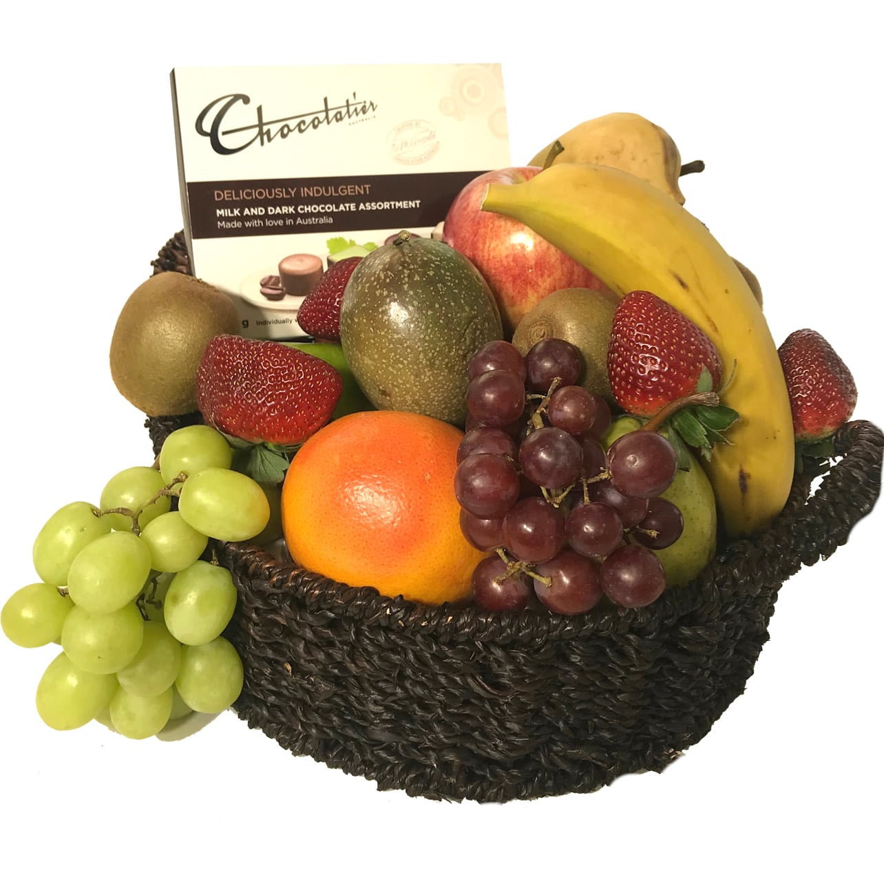 Fruit Basket Gift with Chocolates The Flower Company