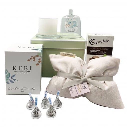 Get Well Gift Candle With Heat Pillow The Flower Company